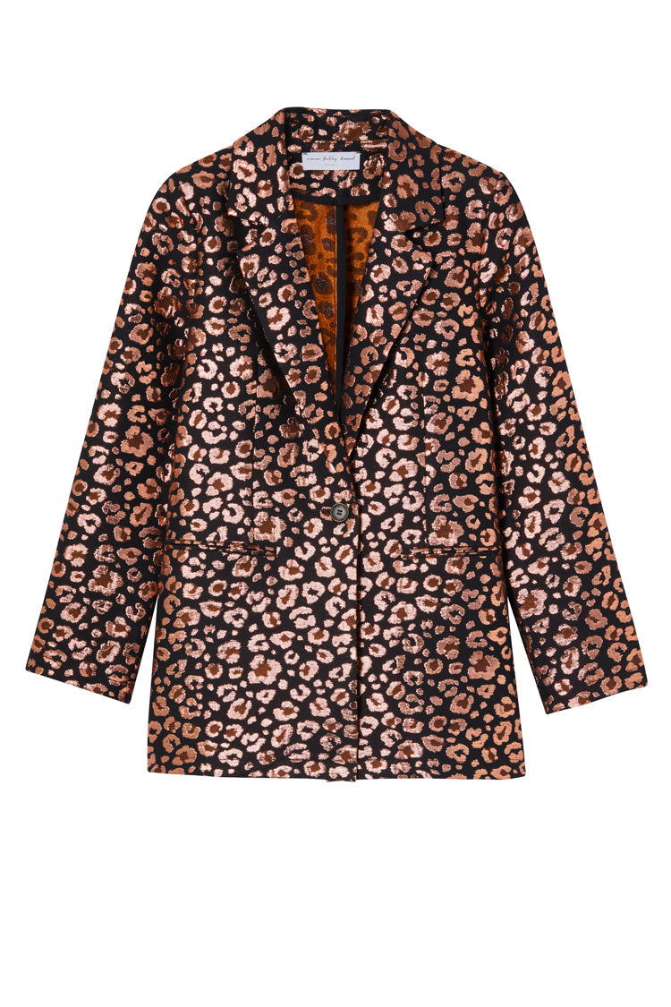 Leopard Jacquard 22 Jacket
