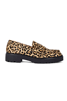 Thumbnail for Leather Leopard Loafer