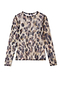 Leopard Mesh Top