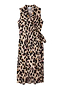 Cotton Linen Leopard Brooklyn Dress