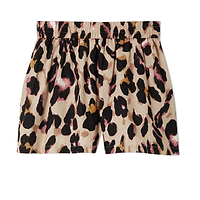 Thumbnail for Linen Leopard Shorts