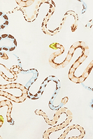 Thumbnail for Cotton Linen Snake Jaspre Wrap Skirt