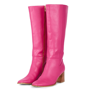 Magenta Knee High Boot