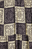 Thumbnail for Navy And Cream Bandana Stevie Dress Petite