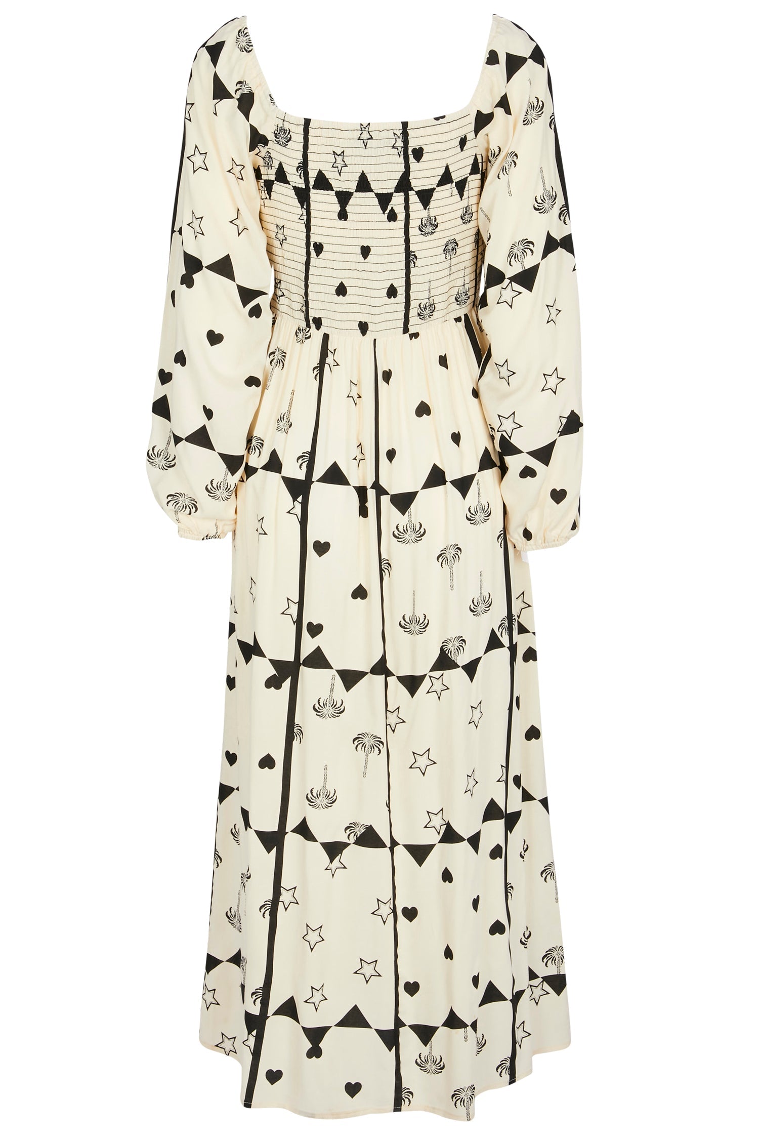 Mono Palm Jasmine Dress