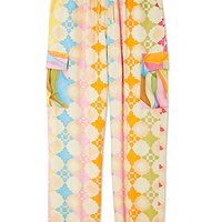 Thumbnail for Multi Abstract Cargo Trousers