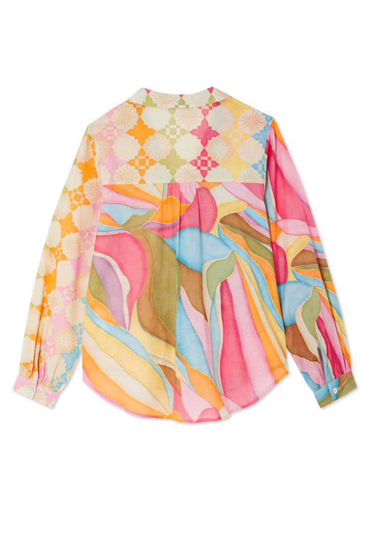Multi Abstract Miley Shirt
