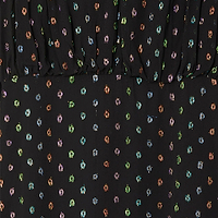 Thumbnail for Close up of Multi Sparkle Mini Azealia Dress