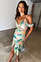Sage Lyra Jaspre Wrap Skirt