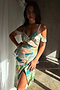 Sage Lyra Jaspre Wrap Skirt