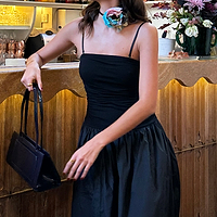 Thumbnail for Black Lola Mid-axi Dress