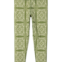 Thumbnail for Khaki Bandana Gym Legging