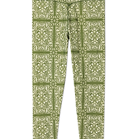 Thumbnail for Khaki Bandana Gym Legging