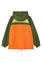 Khaki and Orange NFD Windbreaker
