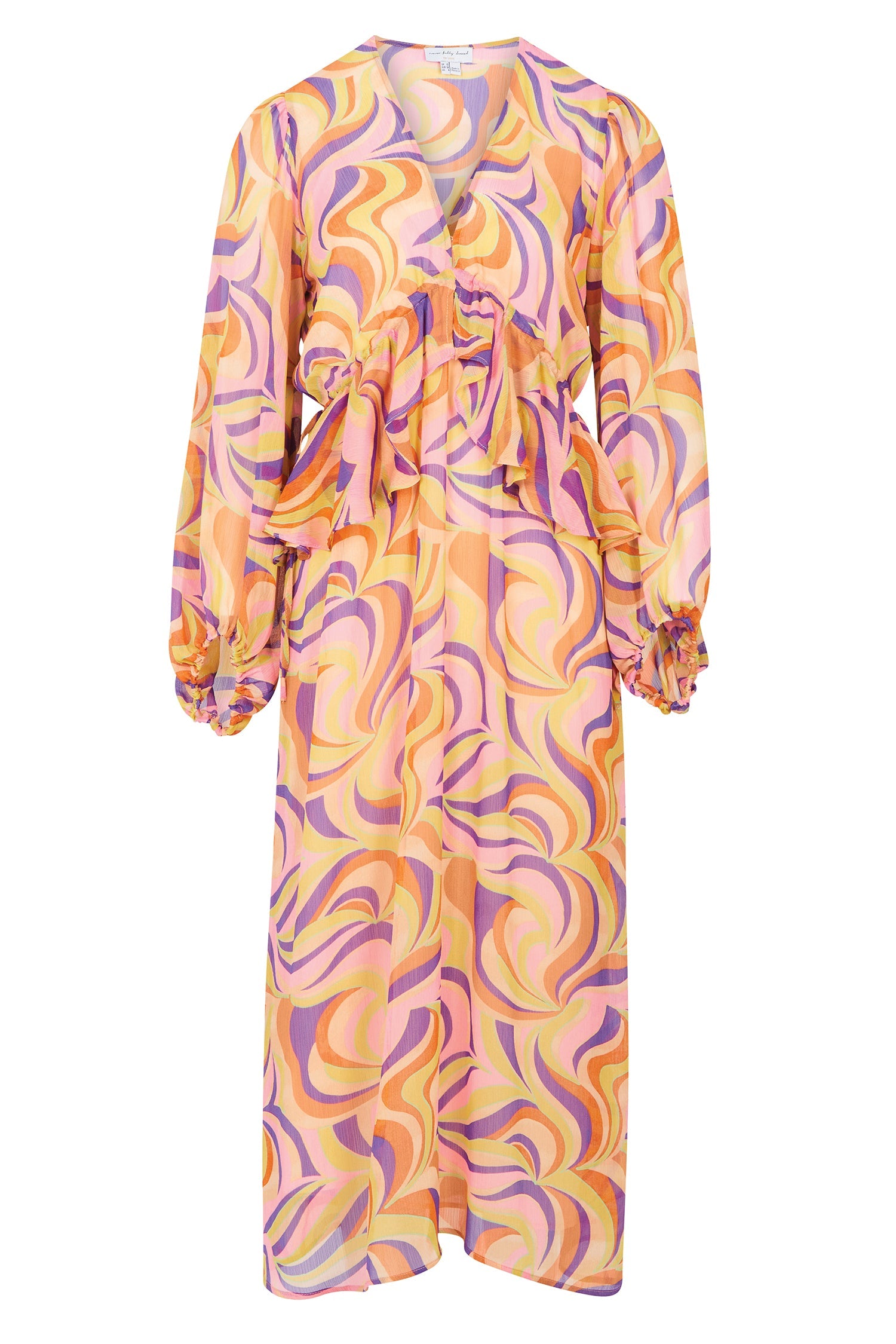 Swirl Midi Dress