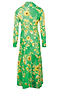 Green Daisy Dress - Curve