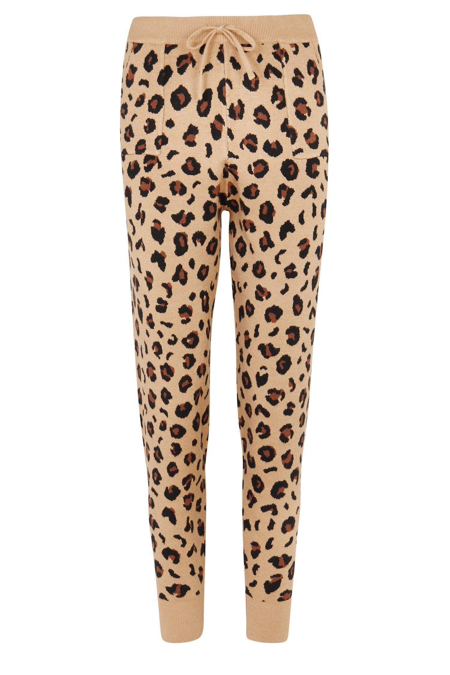 Leopard Knit Jogger