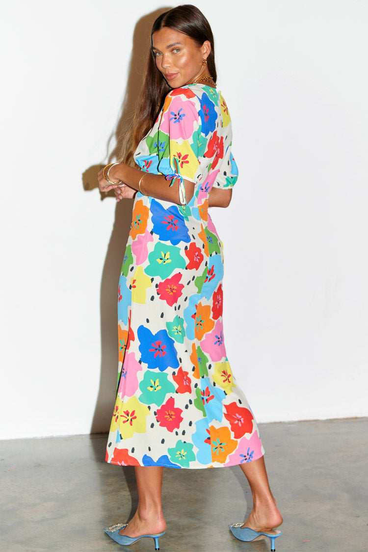 Model wearing Dotty Morgan Dress 