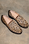 Leather Leopard Loafer