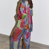 Thumbnail for Patchwork Geo Elissa Trousers