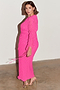 Pink Bon Plisse Dress