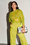 Lime Sheer Zazi Jumper