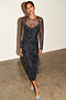 Paris Love Mesh Dress