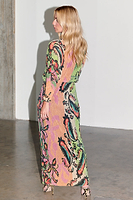 Thumbnail for caption_Model wears Plisse Didi Dress in UK 8 / US 4