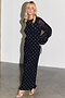 Black Celia Plisse Dress Petite