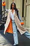 Camel Fur Cuff Petra Coat