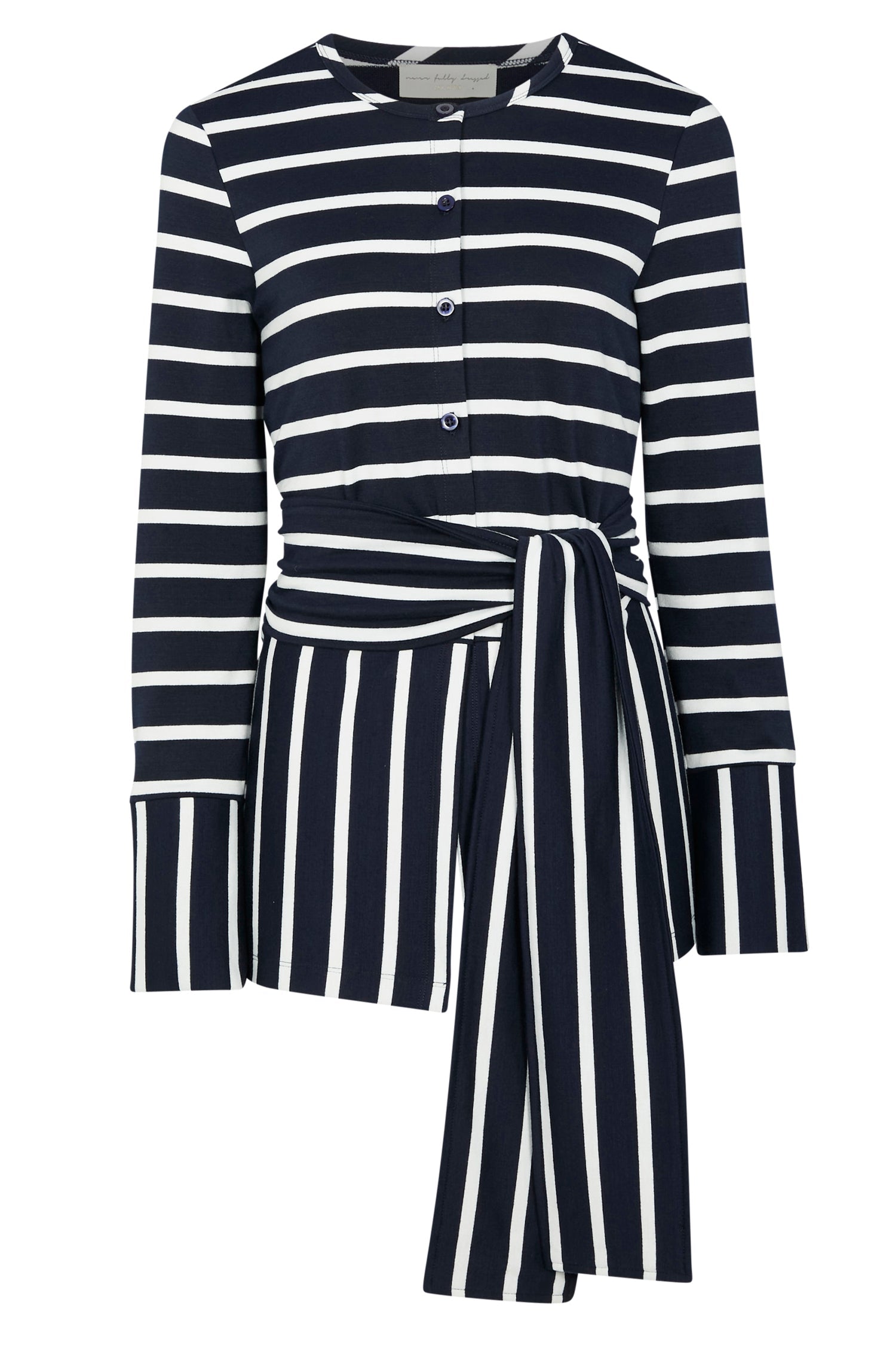 Navy Nautical Top
