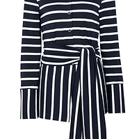 Thumbnail for Navy Nautical Top