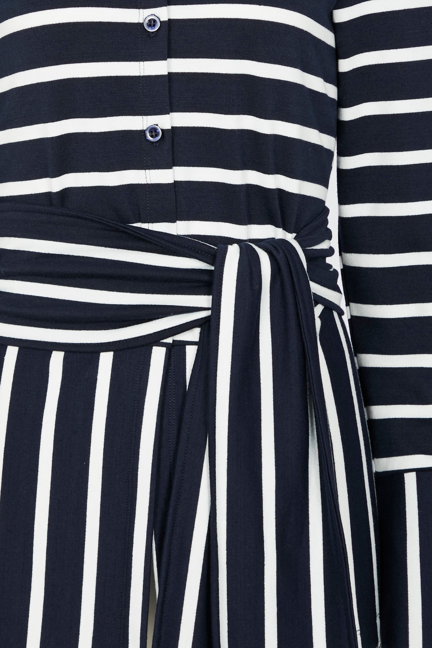 Navy Nautical Top
