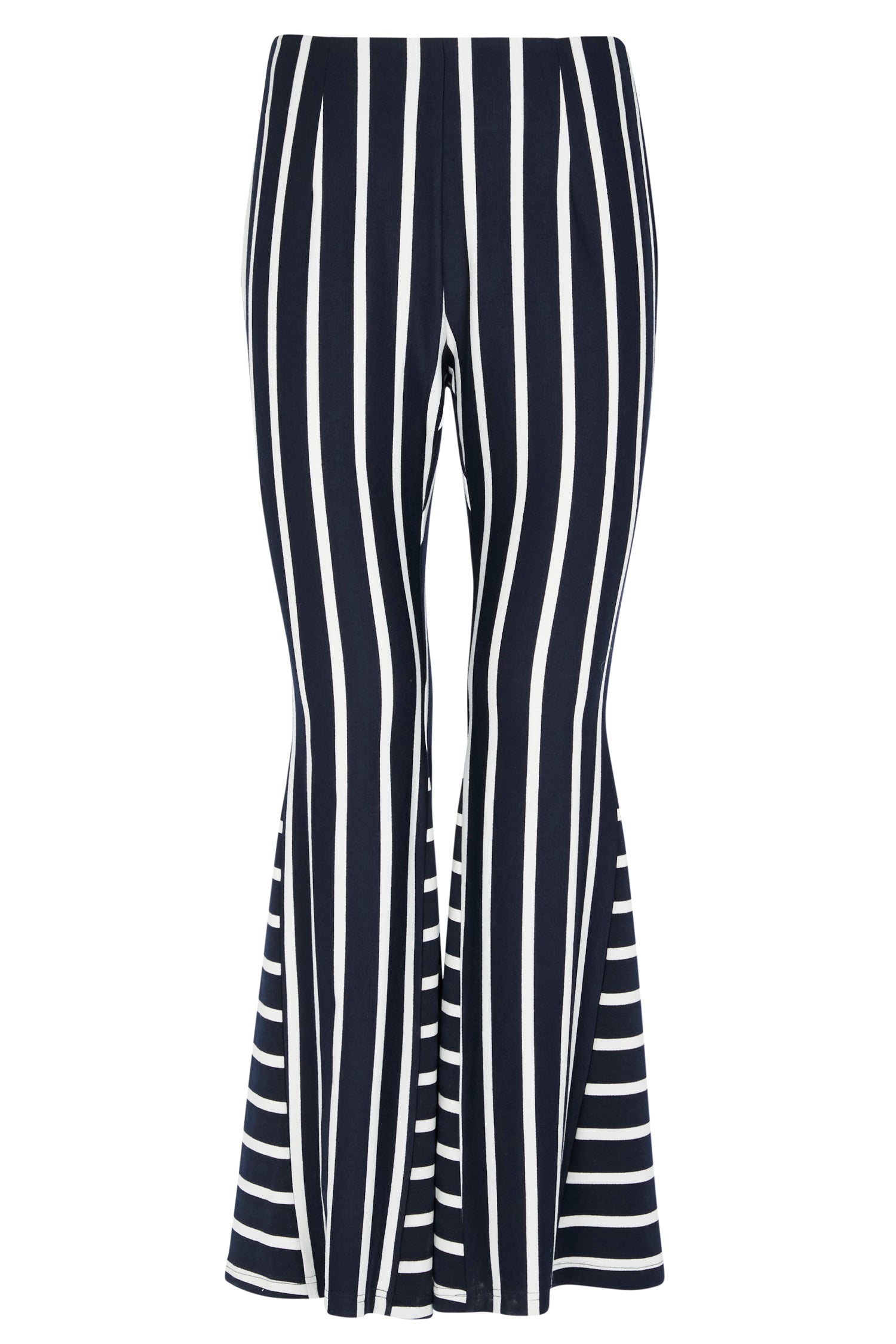 Navy Nautical Jersey Trousers