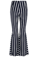 Thumbnail for Navy Nautical Jersey Trousers
