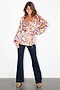 Swirl Oversized Wrap Top
