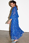 Blue Running Wild Paisley Bibi Dress Petite