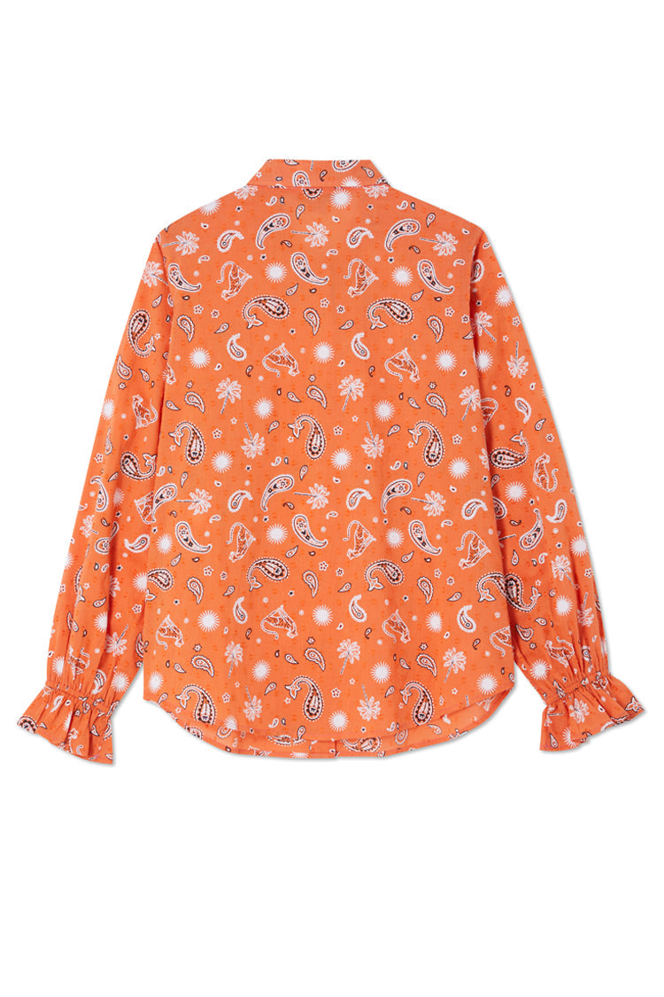 Orange Leopard Geanie Shirt