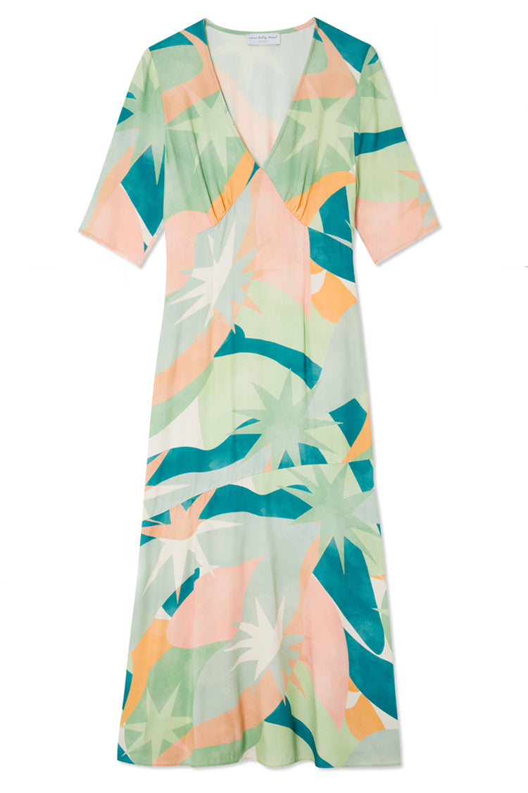 Sage Lyra Poppy Midi Dress