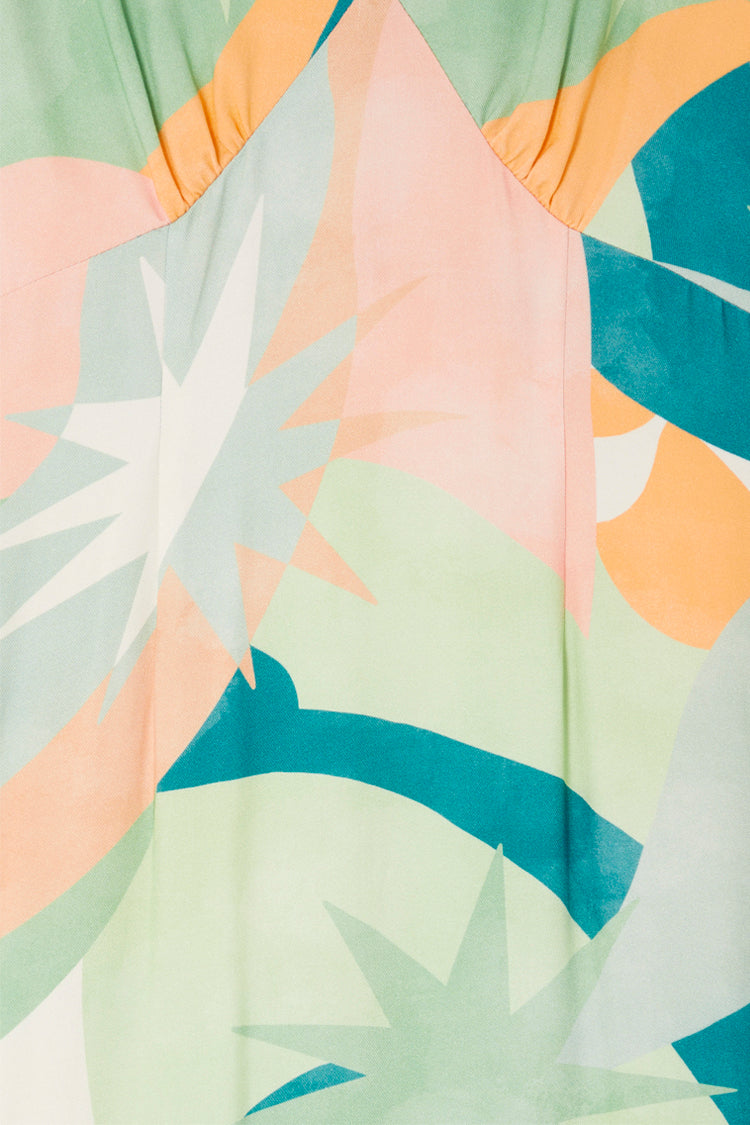 Sage Lyra Poppy Midi Dress