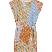Thumbnail for Geo Patchwork Plisse Tunic