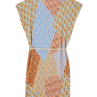 Thumbnail for Geo Patchwork Plisse Tunic