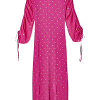 Thumbnail for Pink Bon Plisse Dress