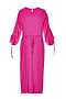 Pink Bon Plisse Dress
