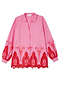 Pink and Red Ivanina Shirt