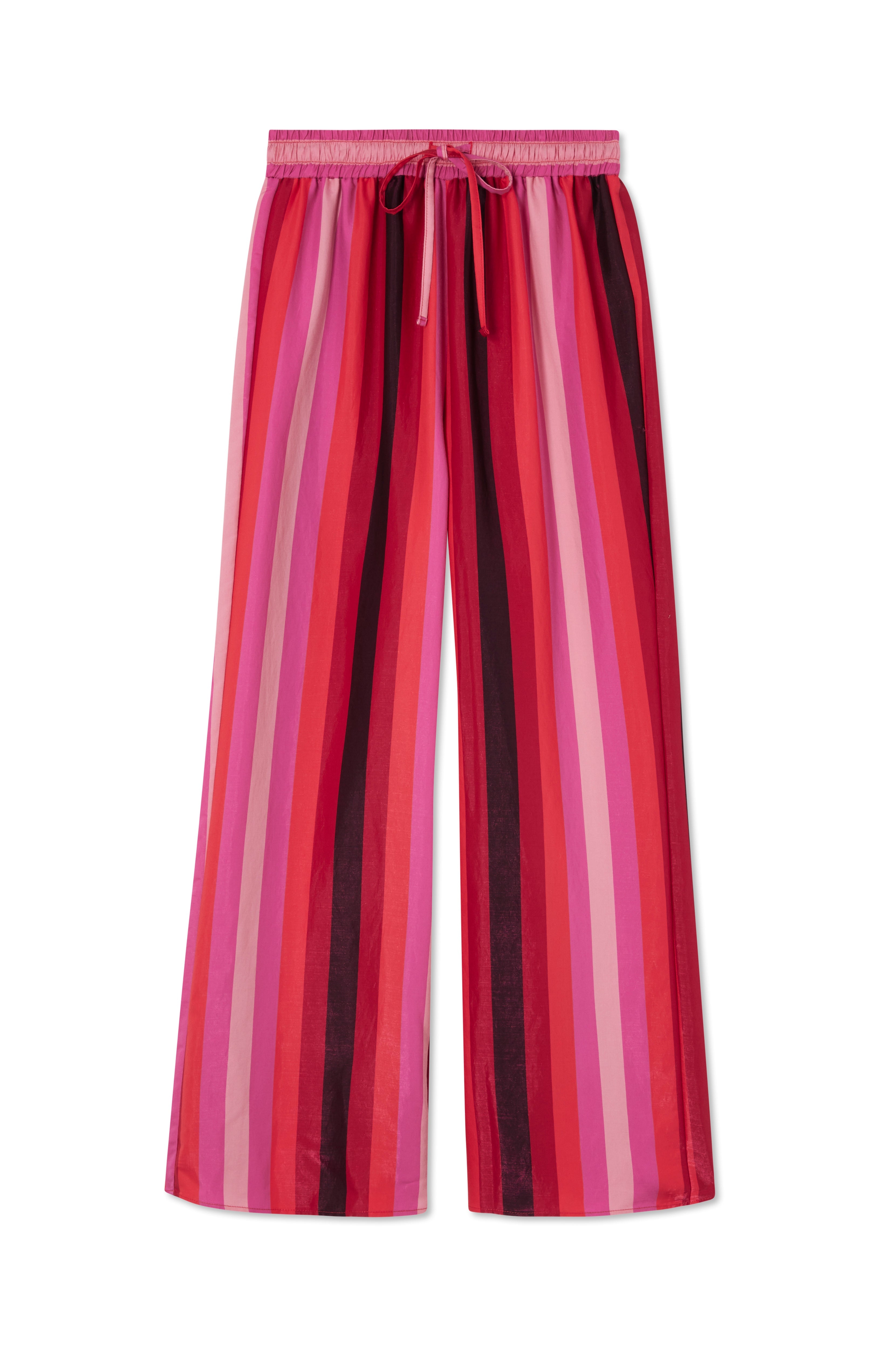 Pink Stripe Elisa Trousers