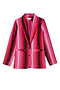 Pink Stripe Monaco Blazer