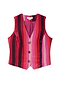 Pink Stripe Waistcoat