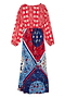 Red Bandana Clash Emma Dress
