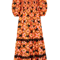 Thumbnail for Red Rodeo Midi Dress